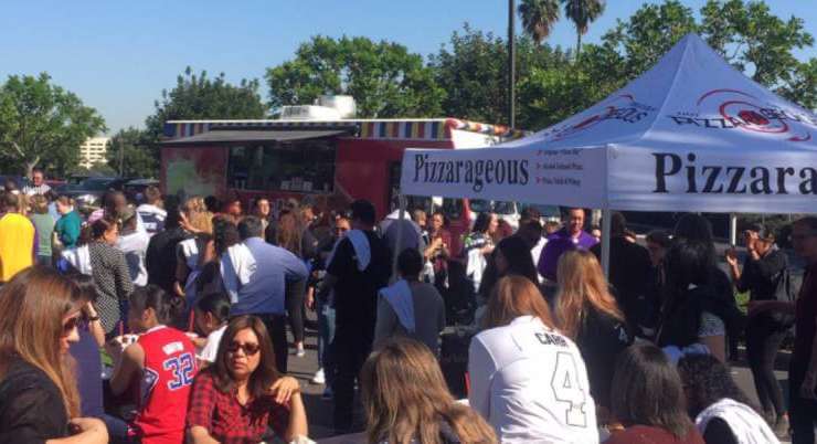 Pizzarageous Corporate Catering Service-SCAN Corporate Event In Long Beach, CA