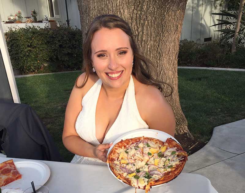 Pizzarageous Catered Wedding