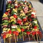 Anti pasta skewers platter