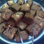 Pizzarageous brownie platter
